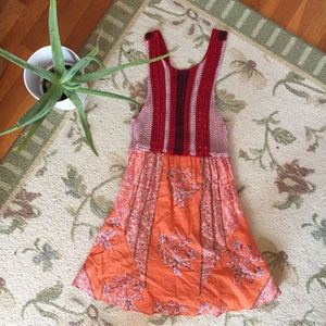 Free People dual knit/cotton dress, size M